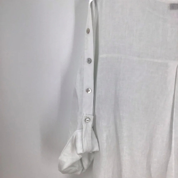 Terzo Millennio Women’s Italian Linen Shirt - Picture 4 of 6